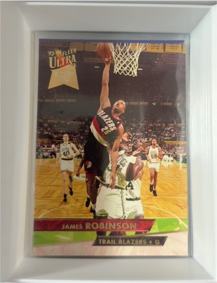 1993-94 Fleer Ultra #326 James Robinson — front