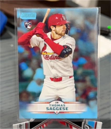 2025 Topps Stadium Club #157 Thomas Saggese — front