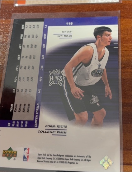 1996-97 Upper Deck #305 Greg Ostertag — front