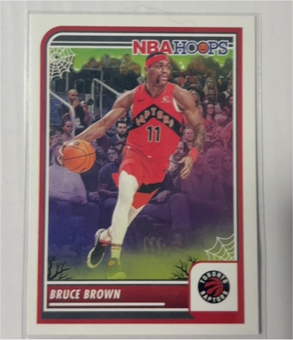 2023-24 Panini Haunted Hoops #202 Bruce Brown — front