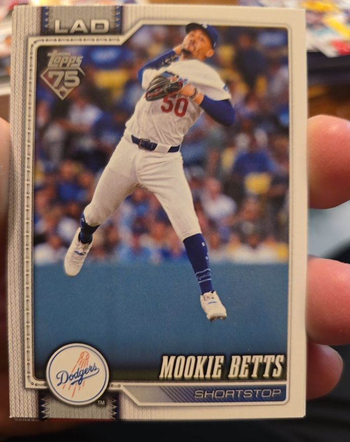 2026 Topps #41 Mookie Betts — front