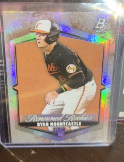 2021 Bowman Platinum Renowned Rookies #RR-13 Ryan Mountcastle — front
