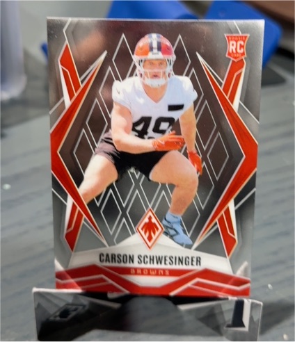 2025 Panini Phoenix #201 Carson Schwesinger — front