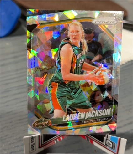2025 Panini Prizm WNBA #91 Lauren Jackson — front