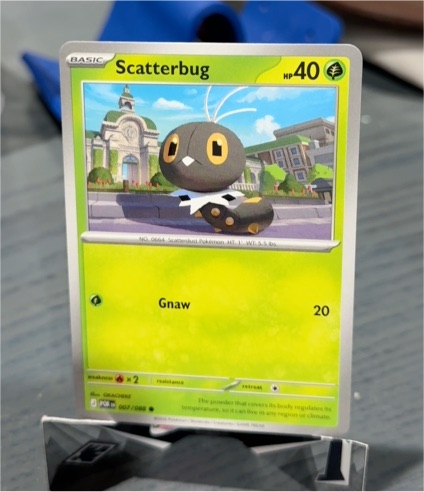 2026 Pokémon Perfect Order #007 Scatterbug — front
