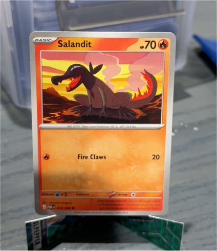 2026 Pokémon Perfect Order #015 Salandit — front