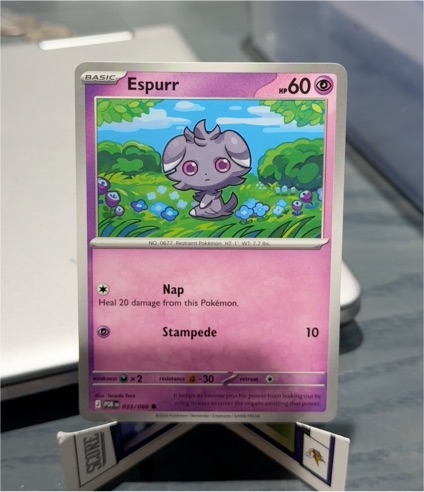 2026 Pokémon Perfect Order #033 Espurr — front