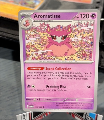 2026 Pokémon Perfect Order #036 Aromatisse — front