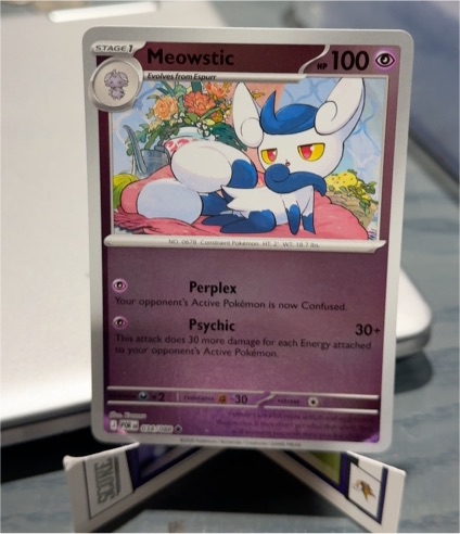 2026 Pokémon Perfect Order #034 Meowstic — front