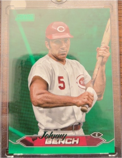 2024 Topps Stadium Club #75 Johnny Bench — front
