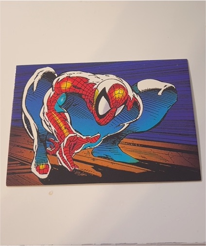 1992 Comic Images Spider-Man II #6 Wall Climber — front