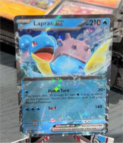 2026 Pokémon TCG Perfect Order #022 Lapras EX — front