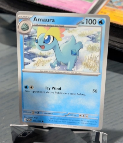 2016 Pokémon Perfect Order #023 Amaura — front
