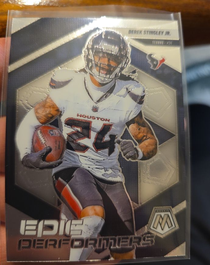 2025 Panini Mosaic #6 Derek Stingley Jr. Epic Performers — front