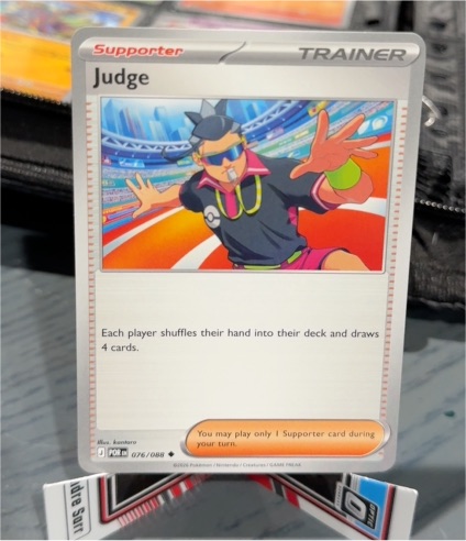 2023 Pokémon Perfect Order #076 Judge — front