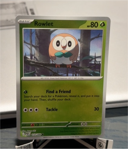 2026 Pokémon Perfect Order #010 Rowlet — front