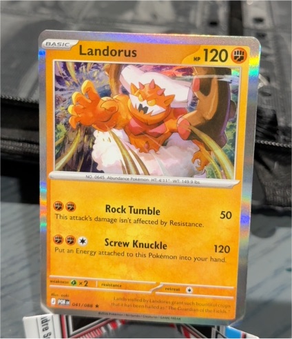 2023 Pokémon Perfect Order #041 Landorus — front