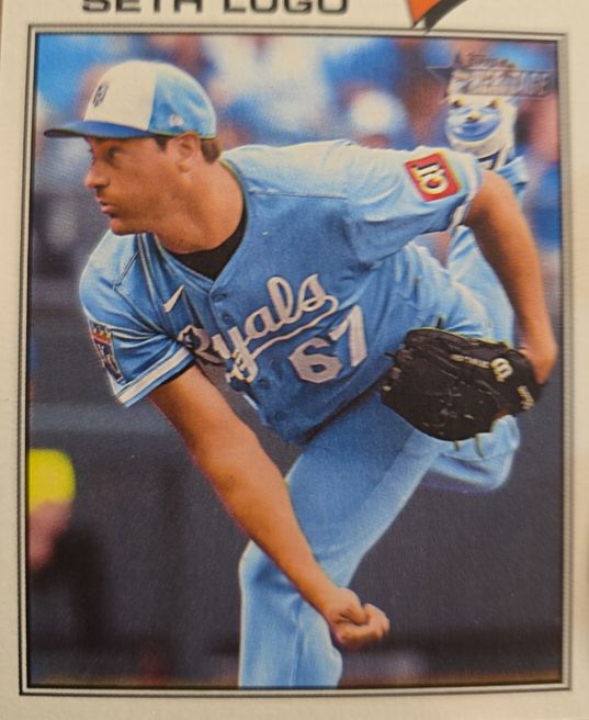 2026 Topps Heritage #192 Seth Lugo — front