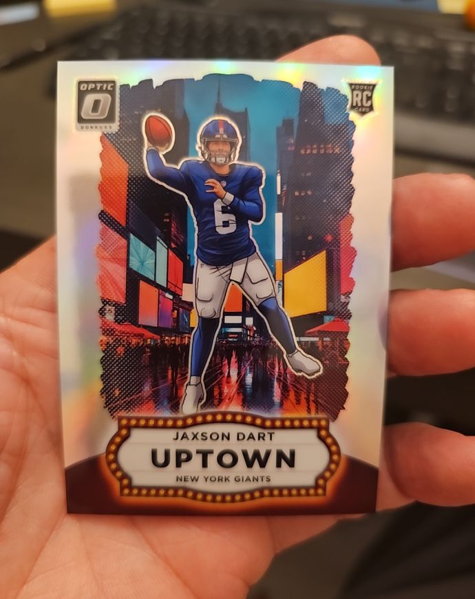 2025 Panini Donruss Optic Uptown #11 Jaxson Dart — front