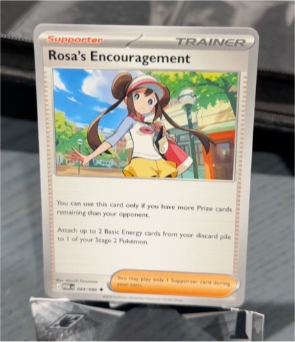 2026 Pokémon Perfect Order #084 Rosa's Encouragement — front