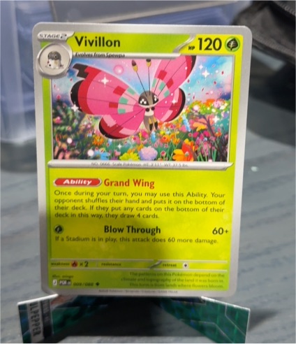 2026 Pokémon Perfect Order #009 Vivillon — front