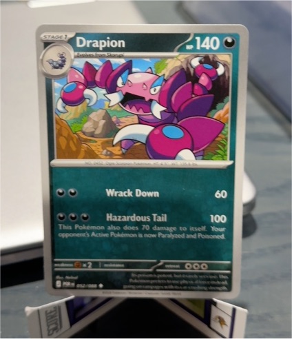 2026 Pokémon Perfect Order #52 Drapion — front