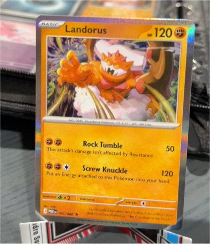 2016 Pokémon TCG Perfect Order #041 Landorus — front