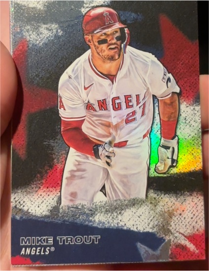 2026 Topps Series 1 Stars of MLB #SMLB-7 Mike Trout — front