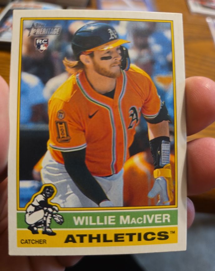 2025 Topps Heritage High Number #533 Willie MacIver — front