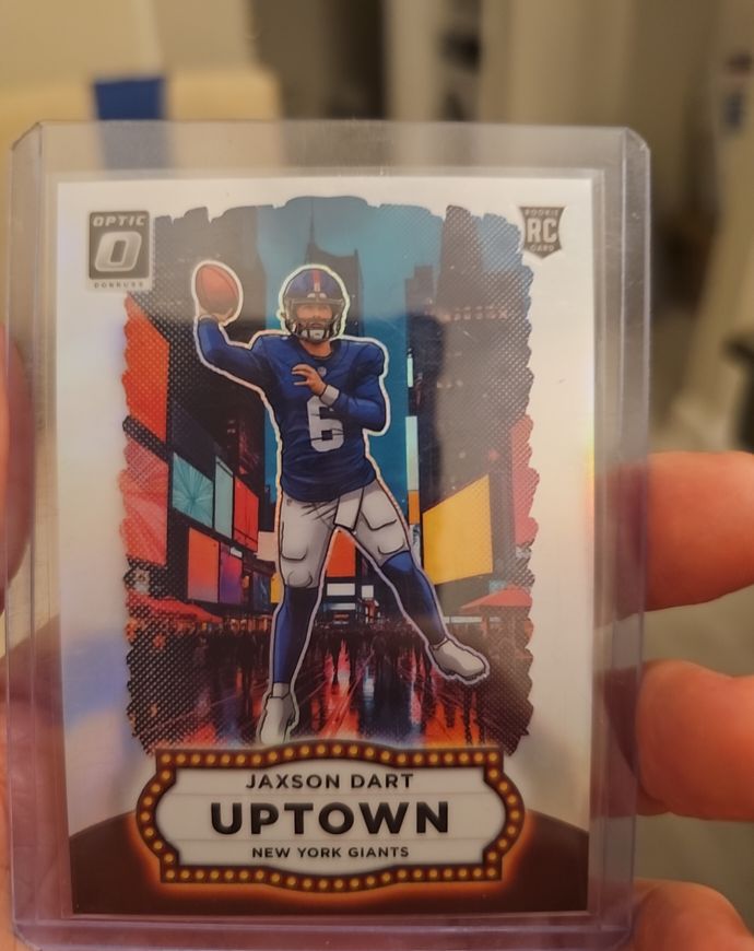 2025 Donruss Optic #11 Jaxson Dart Uptown — front