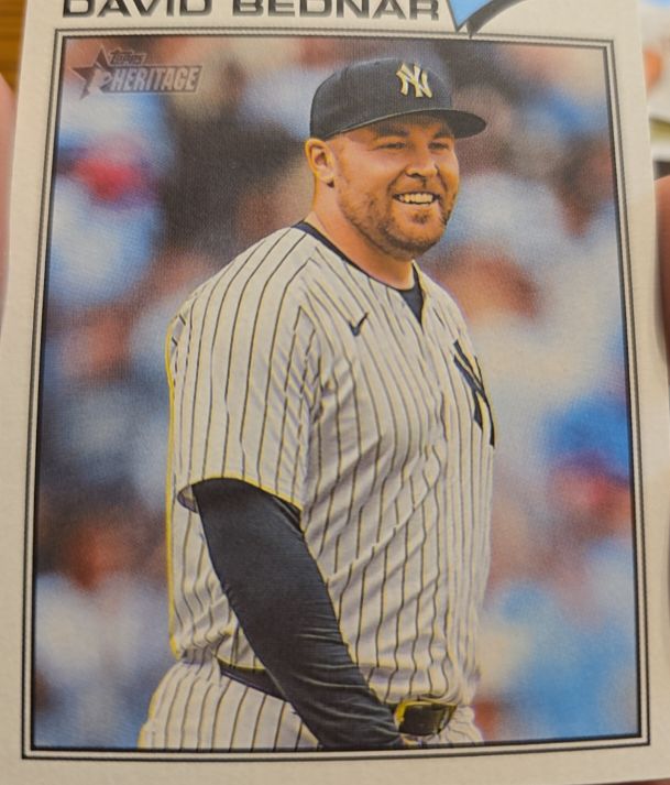 2026 Topps Heritage #207 David Bednar — front