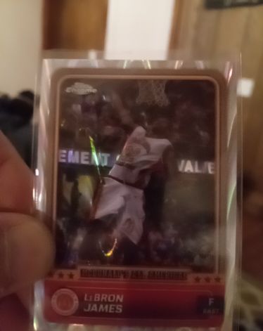 2024 Topps Chrome McDonald's All American #50 LeBron James — front