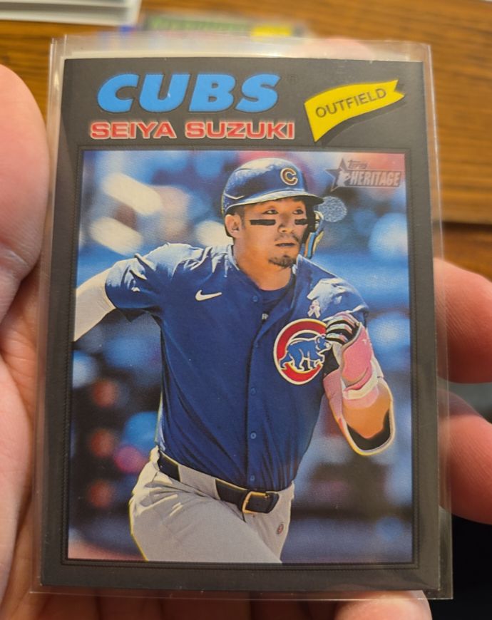 2026 Topps Heritage #241 Seiya Suzuki — front