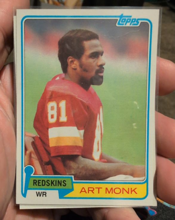 1981 Topps #194 Art Monk — front
