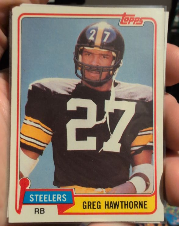 1981 Topps #297 Greg Hawthorne — front