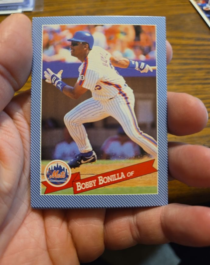 1993 Hostess #3 Bobby Bonilla New York Mets — front
