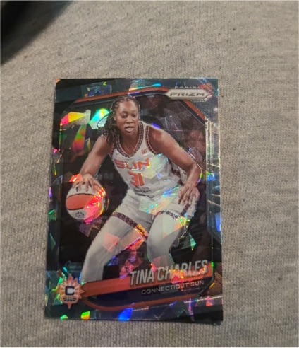 2025 Panini Prizm WNBA #3 Tina Charles — front