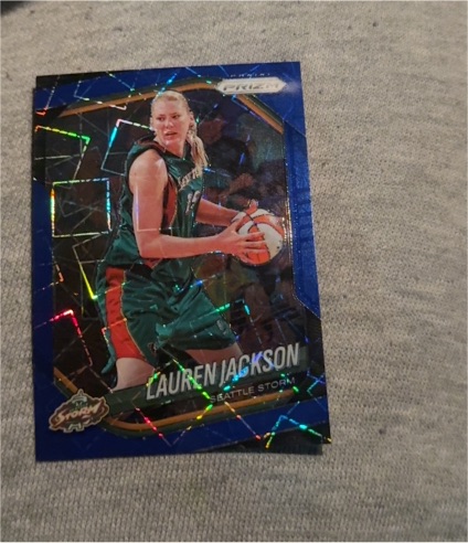 2025 Panini Prizm WNBA #91 Lauren Jackson — front