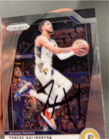 2018-19 Panini Prizm #112 Tyrese Haliburton — front