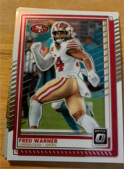 2025 Panini Donruss Optic #99 Fred Warner — front