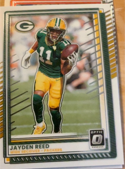 2025 Panini Donruss Optic #41 Jayden Reed — front