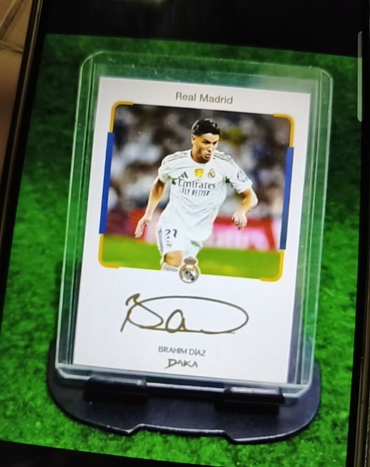 2025 DAKA Top Audience Brahim Diaz Real Madrid — front