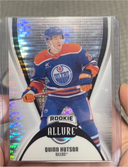 2025-26 Upper Deck Allure #112 Quinn Hutson — front