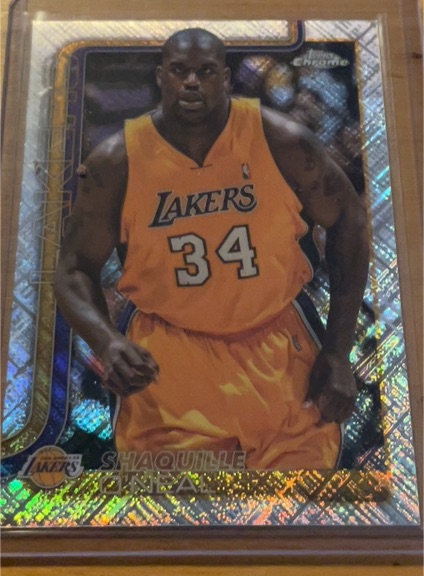 2025-26 Topps Chrome #242 Shaquille O'Neal — front