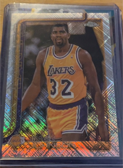 2025-26 Topps Chrome #244 Magic Johnson — front