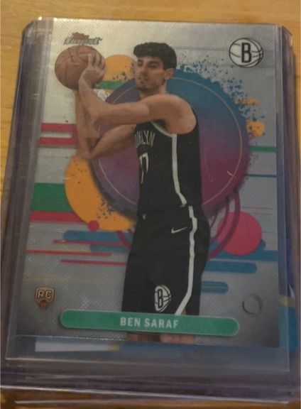 2025-26 Topps Finest #115 Ben Saraf — front