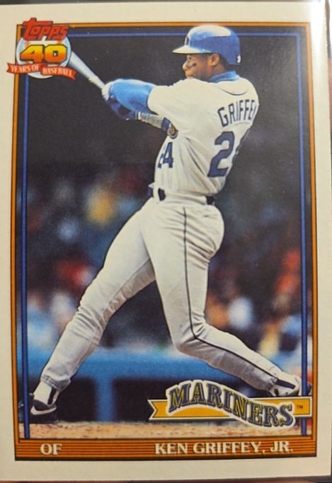 1991 Topps #790 Ken Griffey Jr. — front