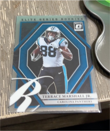 2021 Donruss Optic #ESR-14 Terrace Marshall Jr. Elite Series Rookies — front