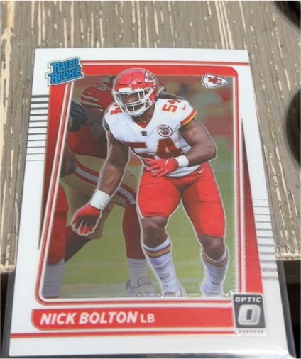 2021 Panini Donruss Optic #275 Nick Bolton — front