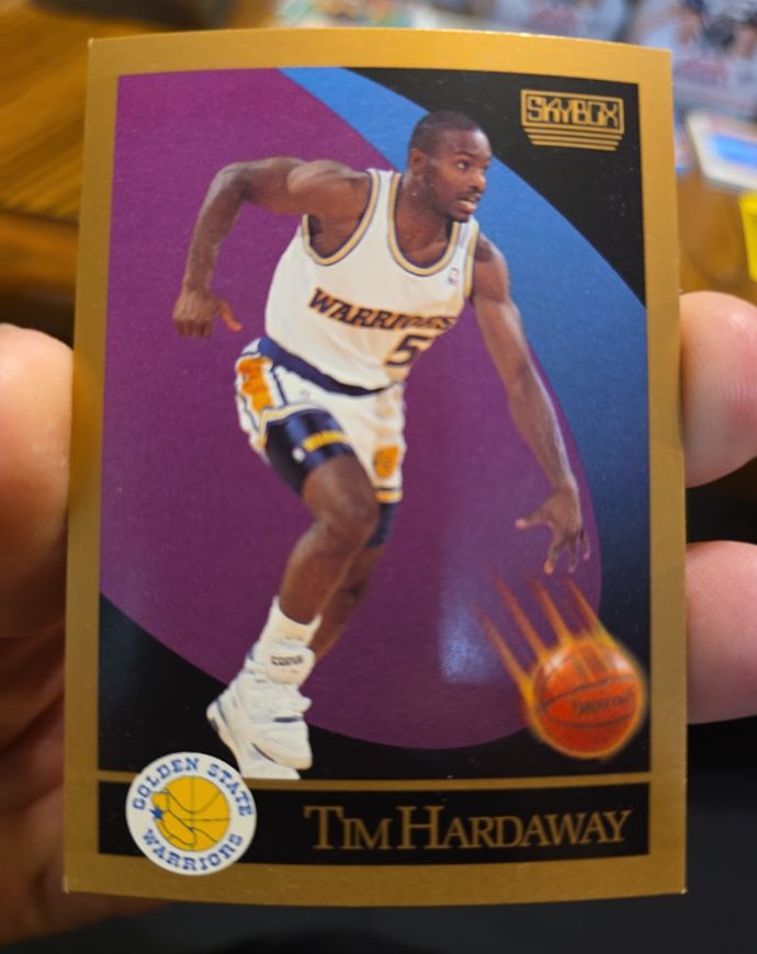 1990 SkyBox #95 Tim Hardaway — front